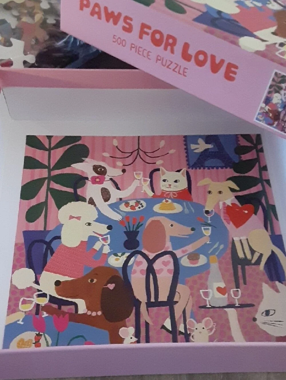 Paw for Love Puzzle - Galison 500 piece